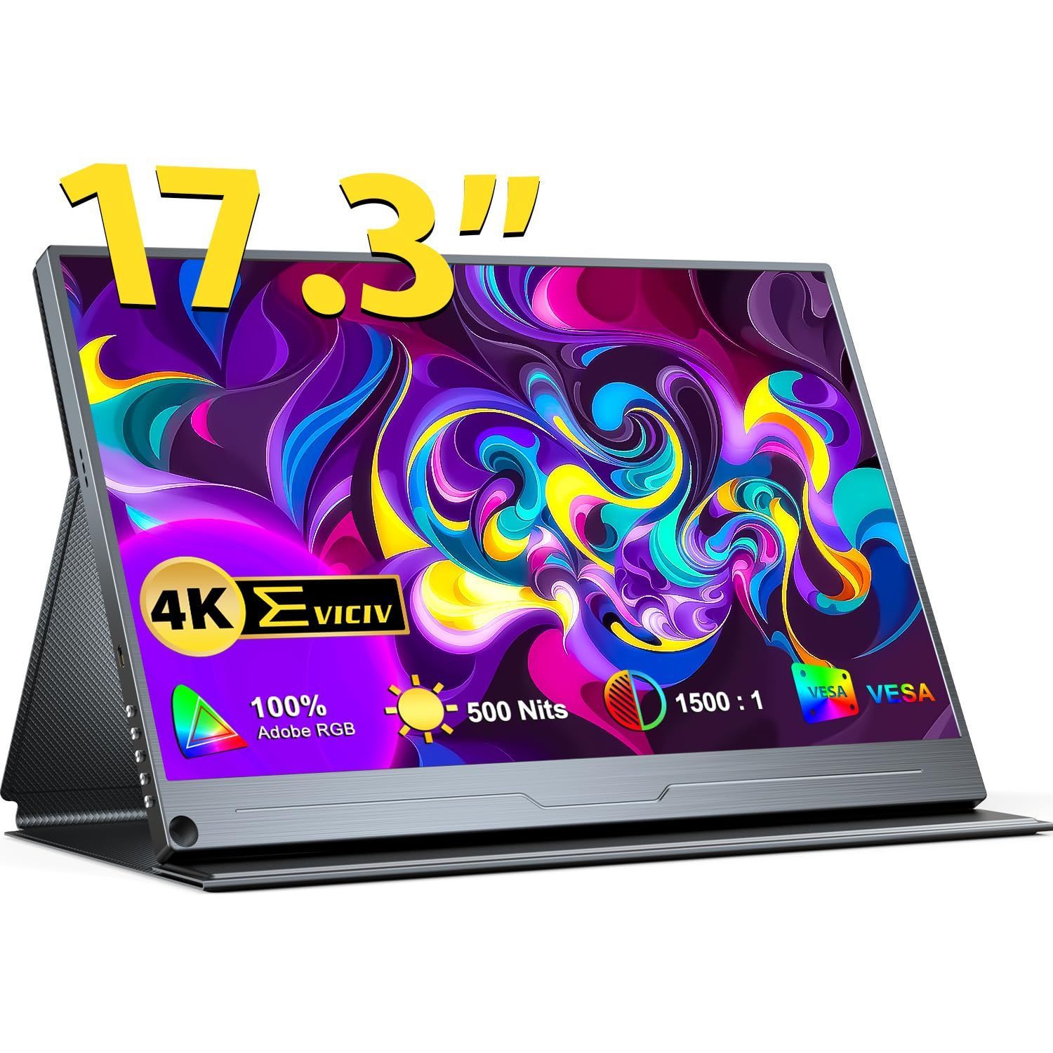 【中古美品】EVC-1701モバイルモニター（17.3インチ）【即発送可能】 中古美品】EVC-1701モバイルモニター（17.3インチ）【即発送可能】