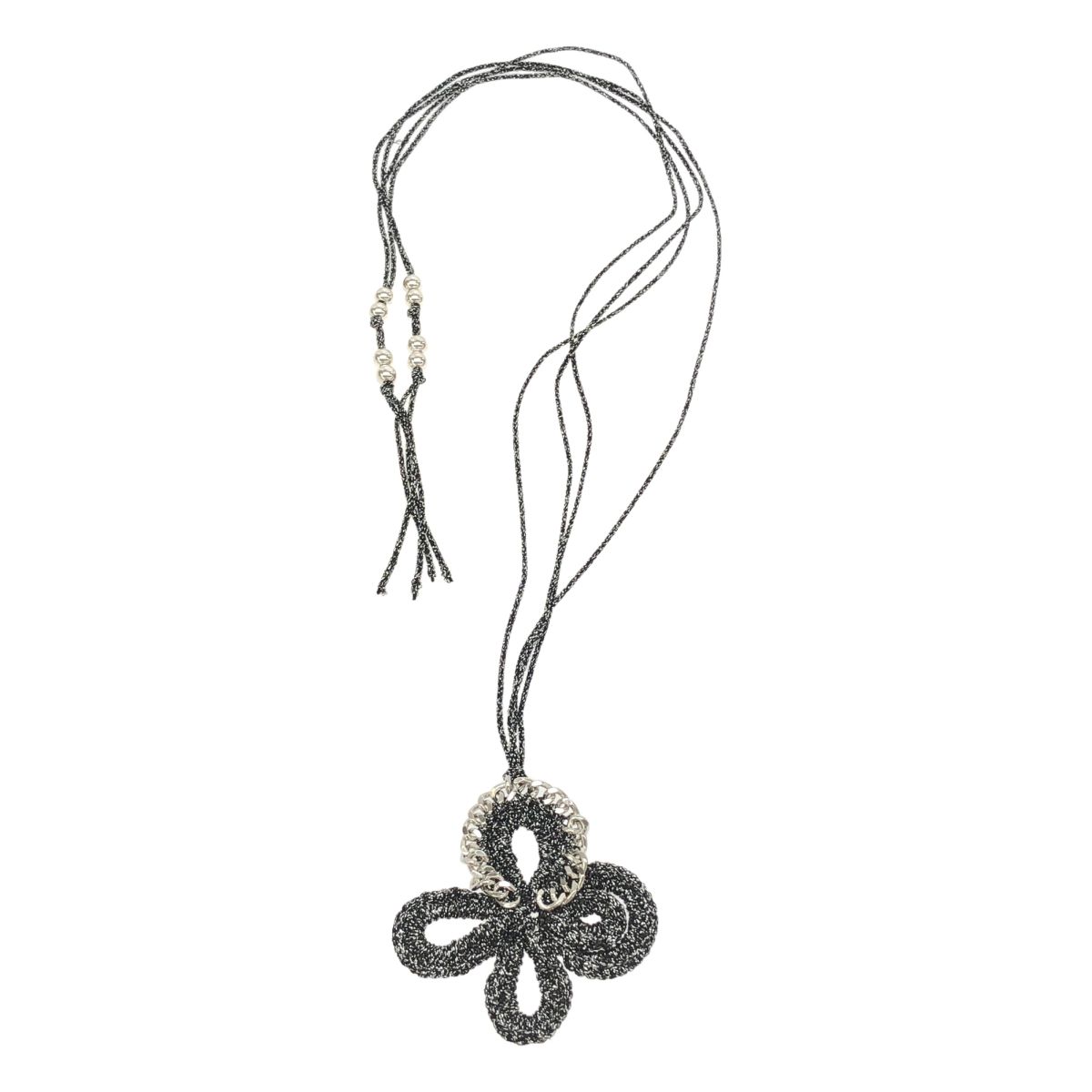 RUMCHE ラム シェ 25SS Flower Bond Yarn Choker フラワーボンドヤーン 