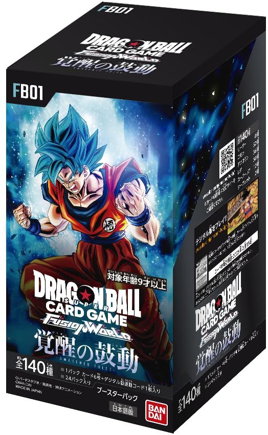 得価，お買い得 バンダイ (BANDAI) ドラゴンボールスーパーカードゲーム フュージョンワールド ブースターパック 覚醒の鼓動 [FB01] (BOX)24パック入 その他