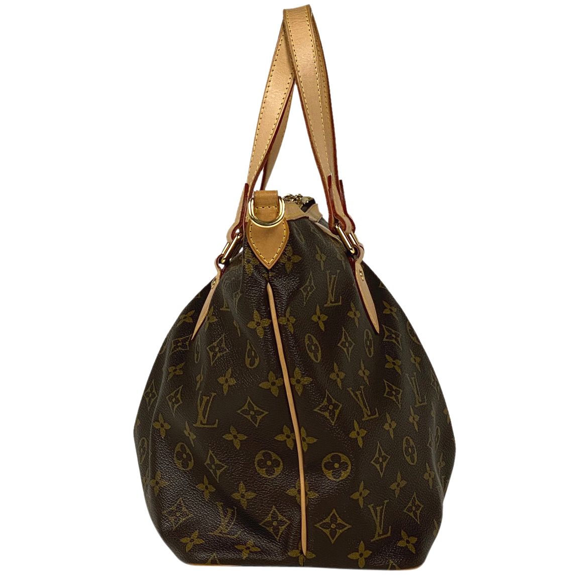 ルイ・ヴィトン Louis Vuitton パレルモ PM ハンドバッグ 2WAY 肩掛け トートバッグ たやすく モノグラム ブラウン M40145