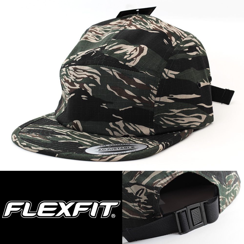 ジェットキャップ 帽子 メンズ FLEXFIT Cap Joey Classique タイガー