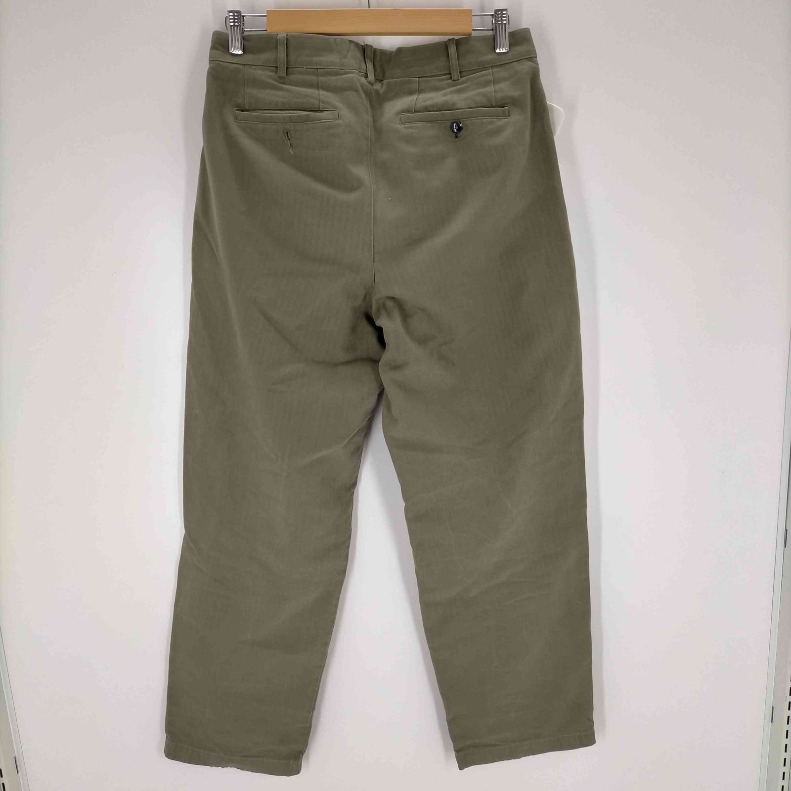 限定値下げ‼️NOAH チノパン ダブルプリーツ 32 P143FW25_DOUBLE_PLEAT_HERRINGB