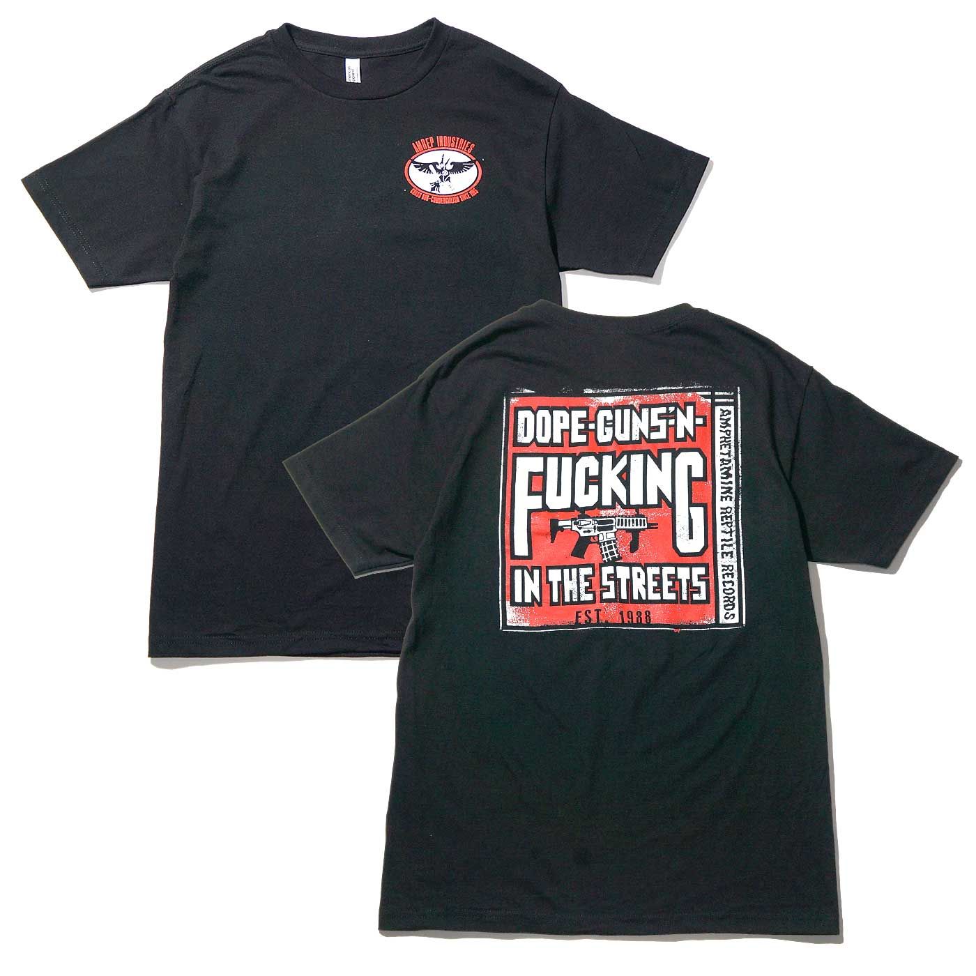 AMPHETAMINE REPTILE Records 限定 Tシャツ 新品 Dope, Guns 