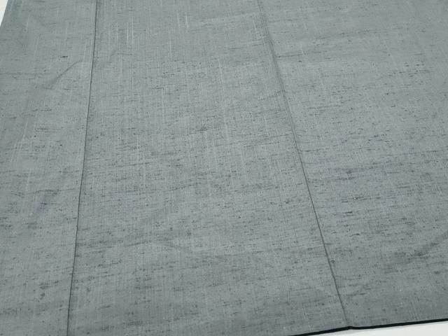 平和屋着物○男性 紬 アンサンブル 丼鼠色 反端付き 正絹 逸品 CAAW3736vf