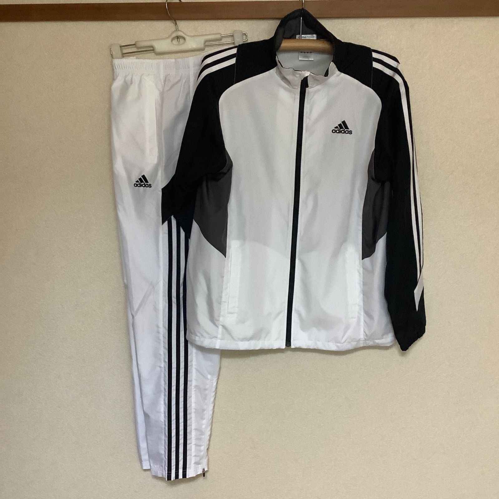 adidas ウインドブレーカー 上下 M