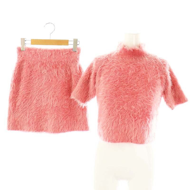 lillilly シャギー セットアップ ピンク lillilly シャギー セットアップ ピンク