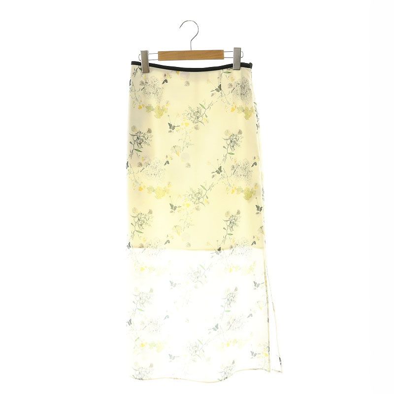 マメクロゴウチ Mame Kurogouchi Flower Printed skirt スカート