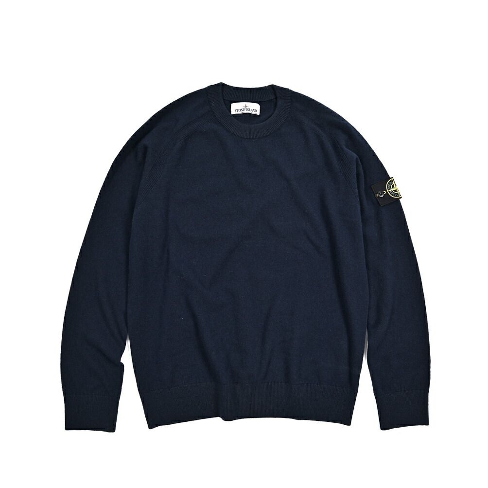 Stone  ニットネイビー STONE ISLAND ストーンアイランド / ニットセーター クルーネック