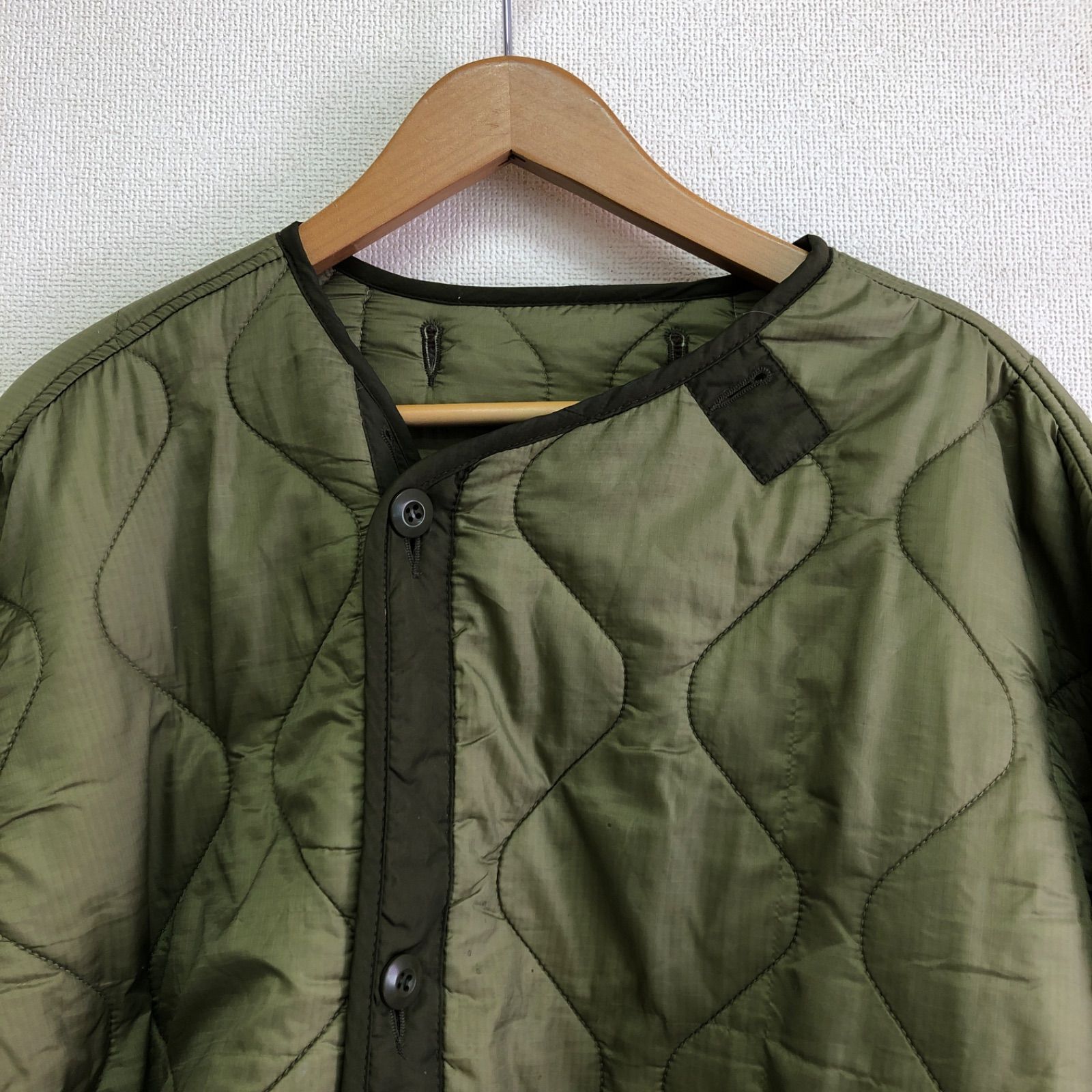未使用　フリークスストア　M-65 カーキ　キルティングジャケット付き　Lサイズ フリークスストア 20AW M-65 POLARTECライナーキルティングコート