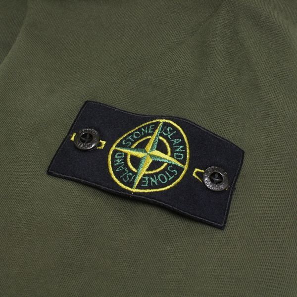 ストーンアイランド STONE ISLAND ワッペン付き プルオーバーパーカー