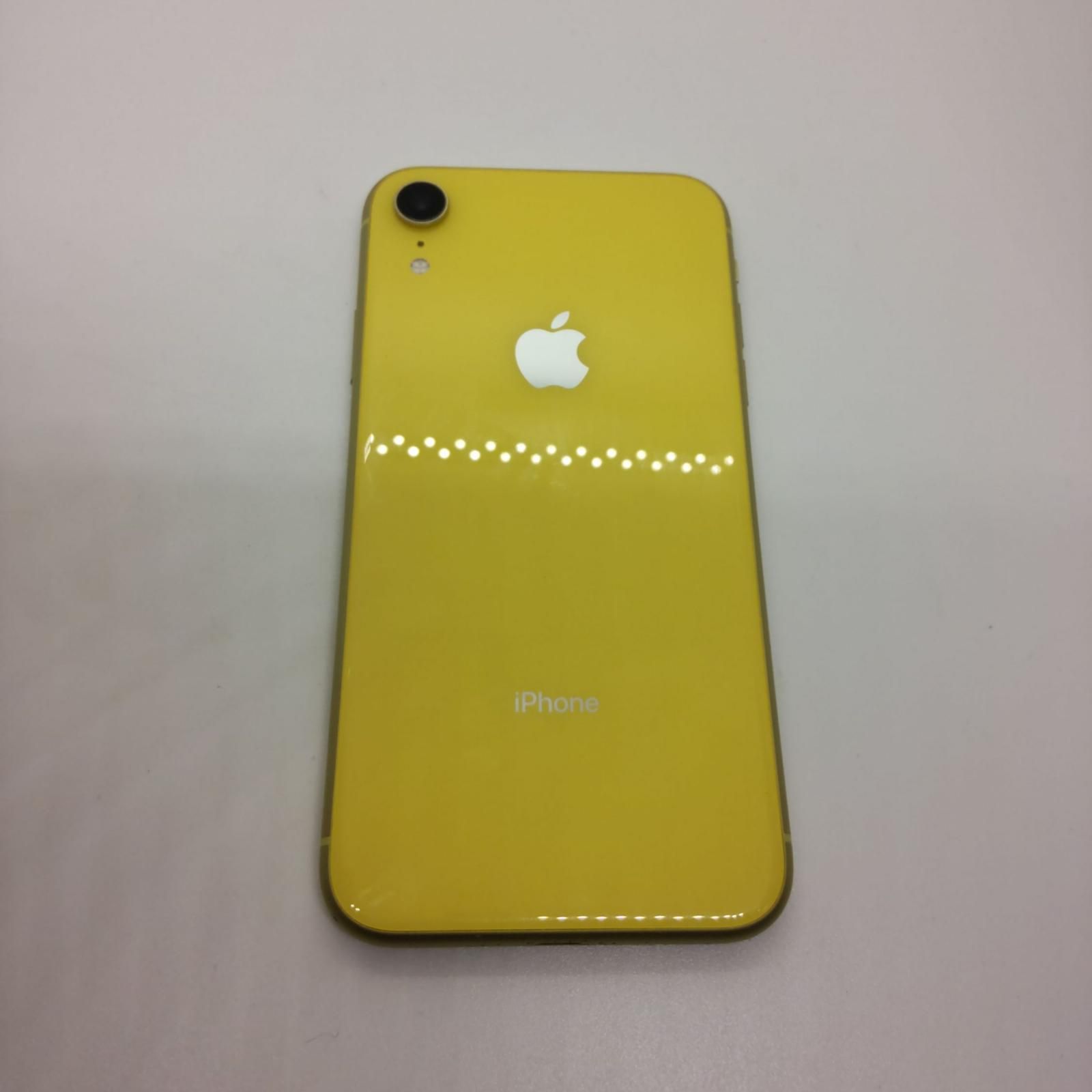 iPhone XR 256GB イエロー SIMフリー 白ロム 動作確認済 74