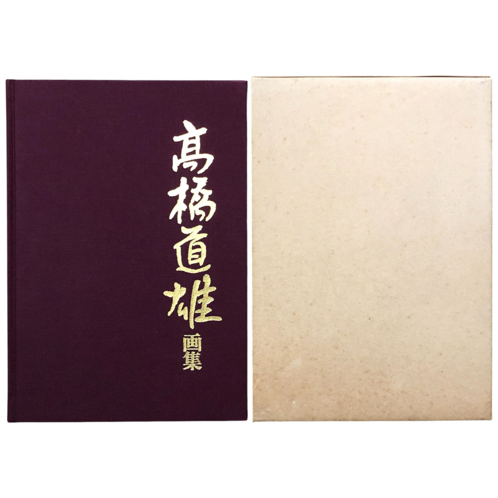 高橋道雄画集 高橋道雄 高橋俊子 昭和55年6月25日 ☆画集/作品集/油彩
