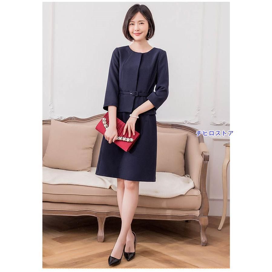 レディス スーツ 結納 顔合わせ ゲストジャケット＆ワンピース フォーマル KANDAIZUMI_COM