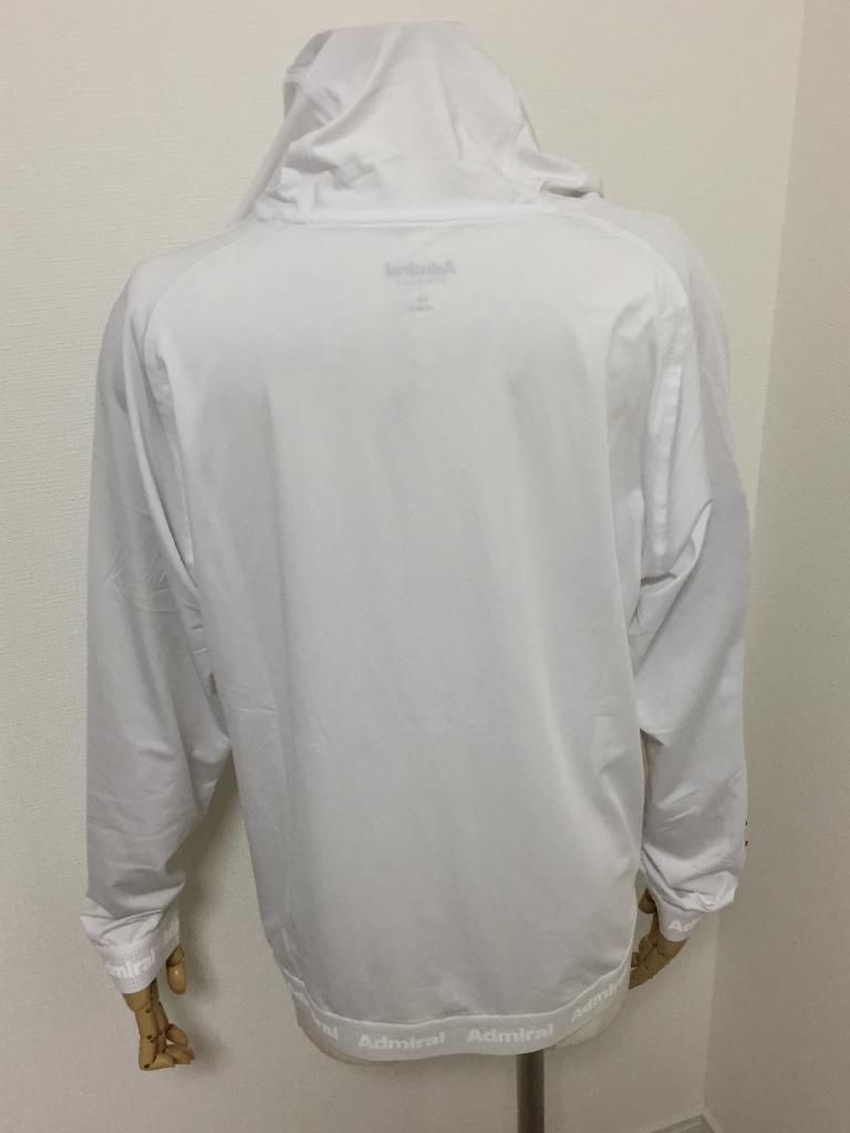 Admiral フード付きジャケット ホワイト⁄グリーン ADMIRAL アドミラル