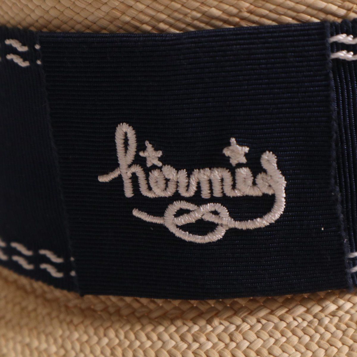 HERMES エルメス 麦わら帽子 ストローハット 57 - メルカリ