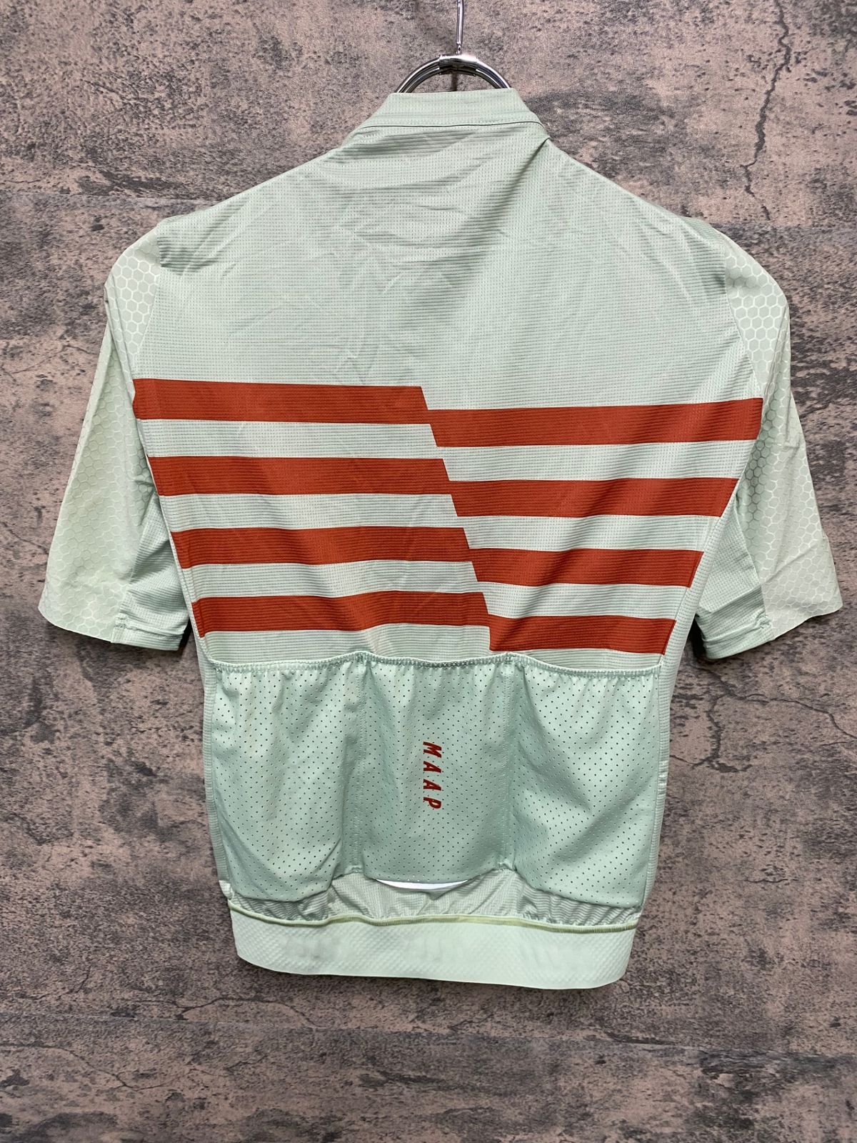 JL119 マープ MAAP TRAINING JERSEY 長袖 サイクルジャージ ターコイズグリーン M