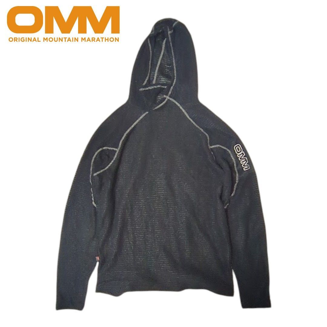 OMM ブラック フーディ フリース Core Hoodie