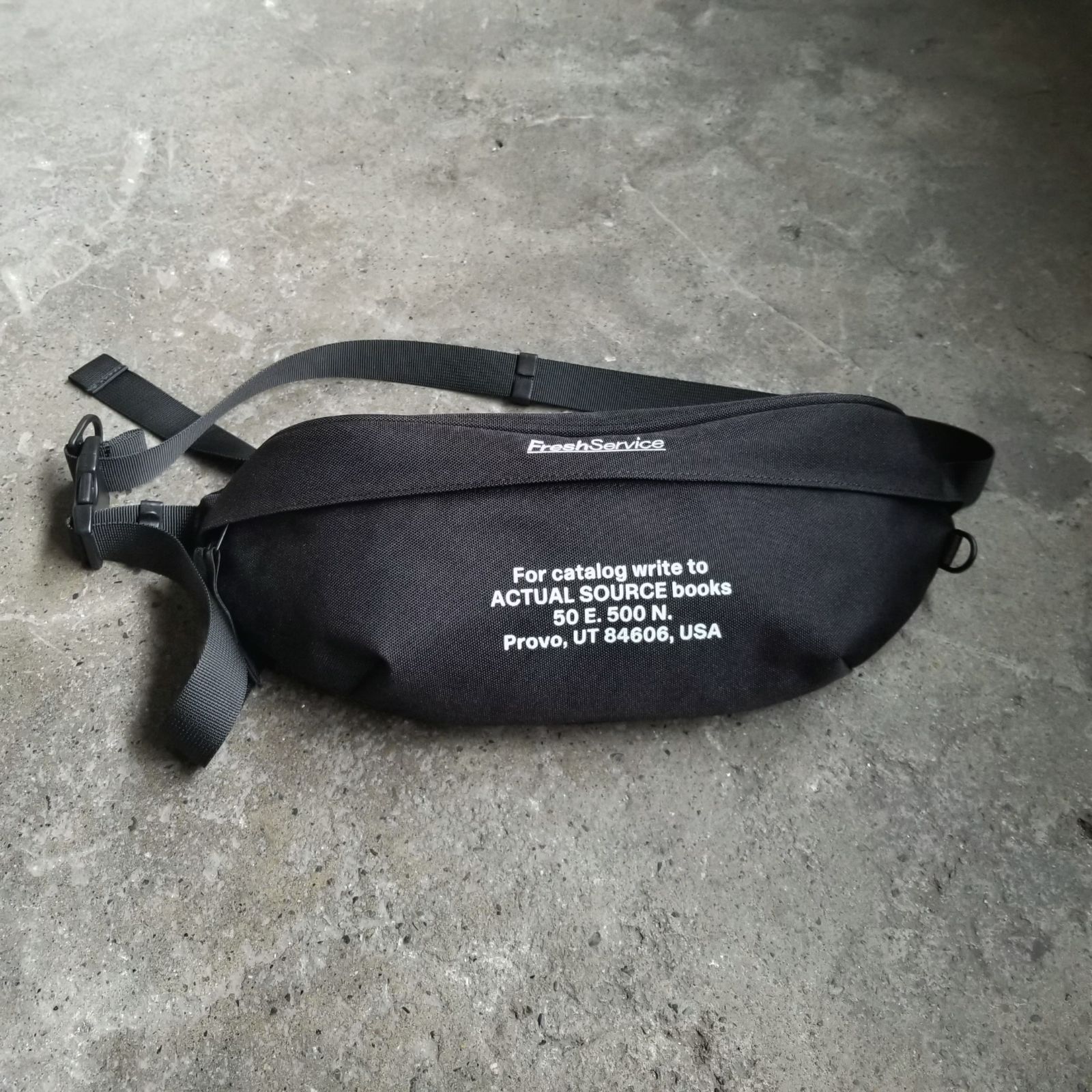 FreshService × ACTUAL SOURCE 25ss UTILITY BELT BAG_SMALL