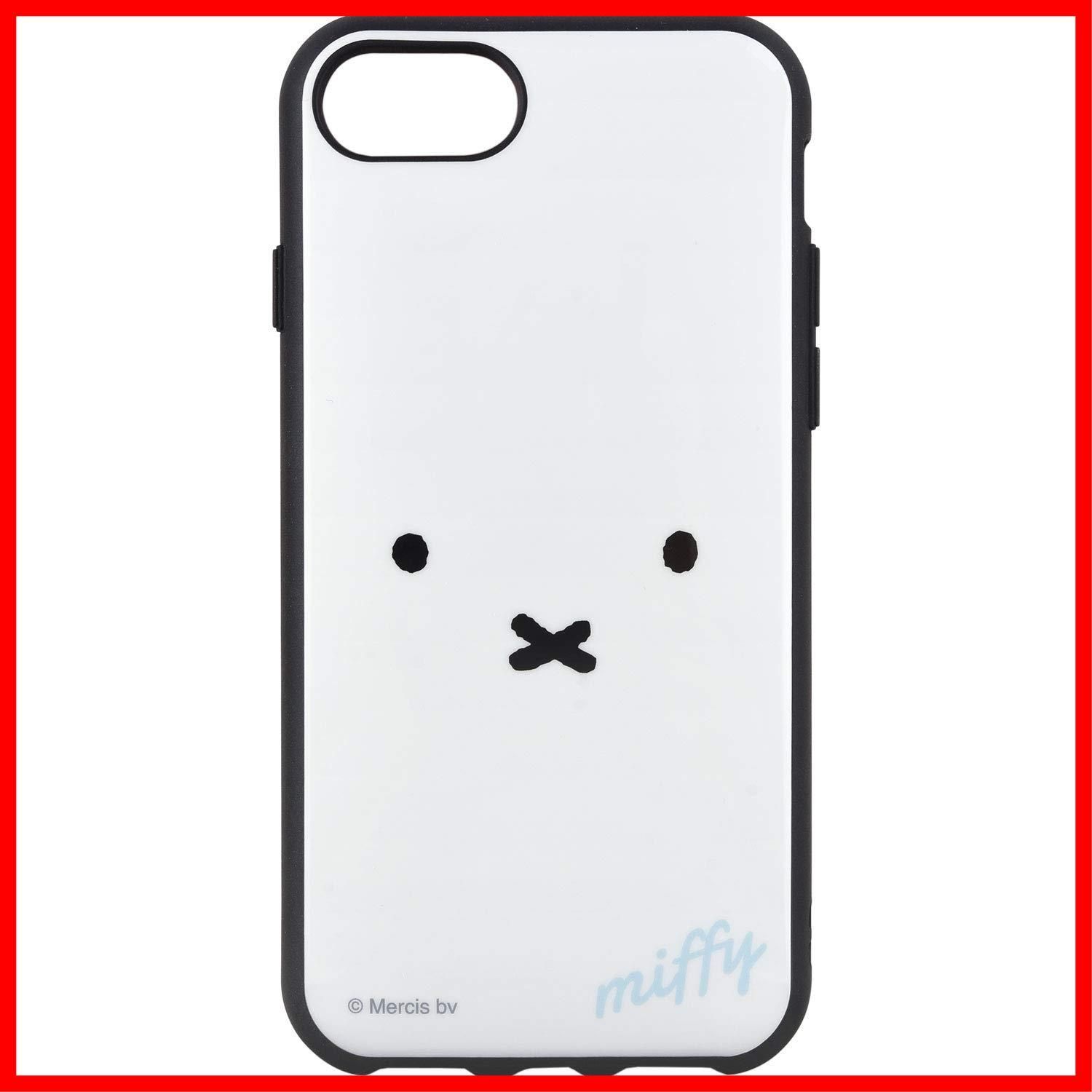 【特価セール】グルマンディーズ ミッフィー IIIIfit iPhoneSE(第2世代)/8/7/6s/6(4.7インチ)対応ケース フェイス MF-99WH ホワイト