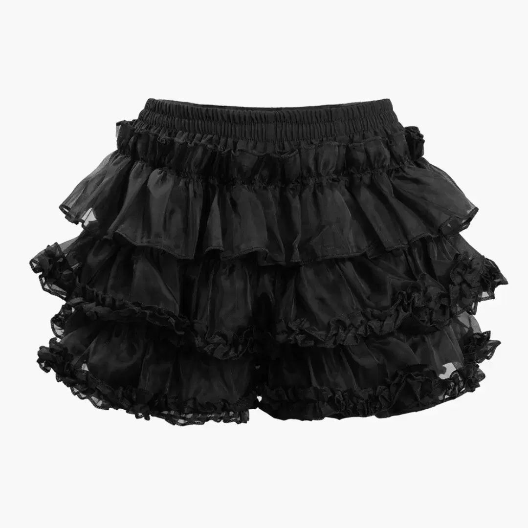 ラフネック チュチュ パンツ スカート 黒 - メルカリ
