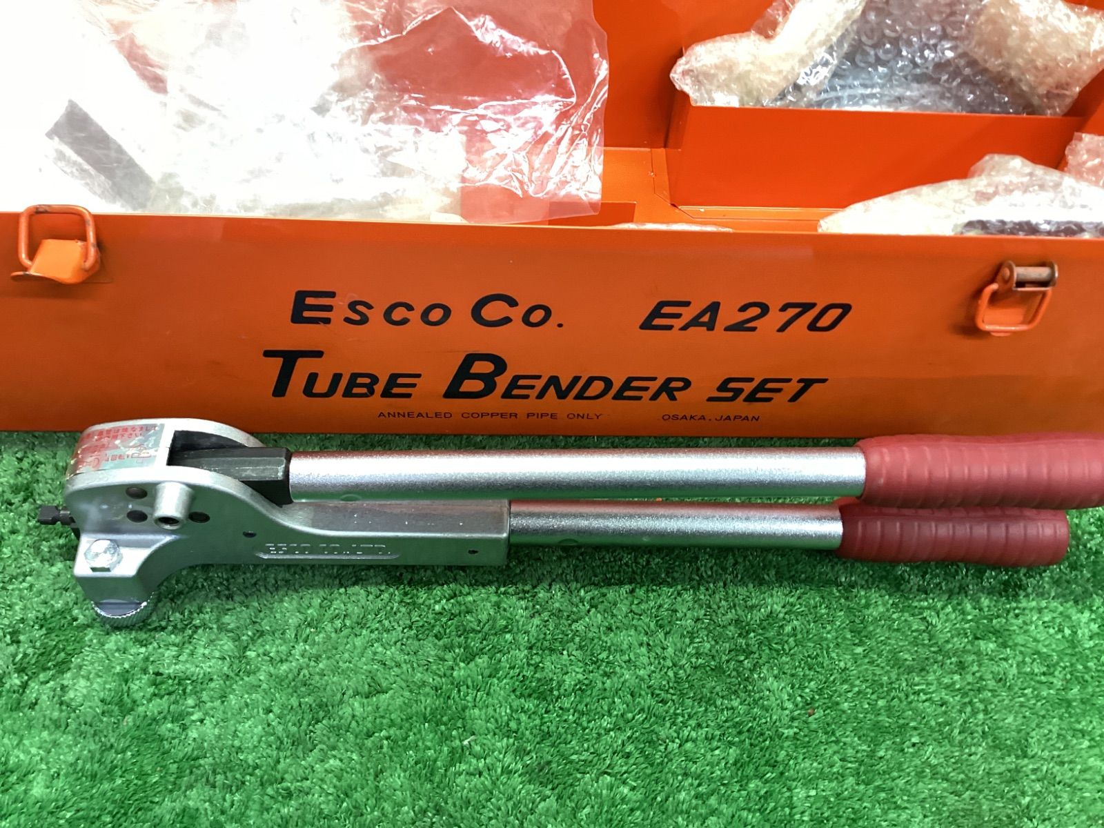 エスコ ESCO ラチェット式チューブベンダー EA270