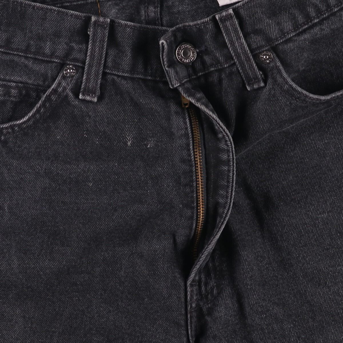 ブラックデニムショーツハーフパンツ メンズw34相当|eaa587978