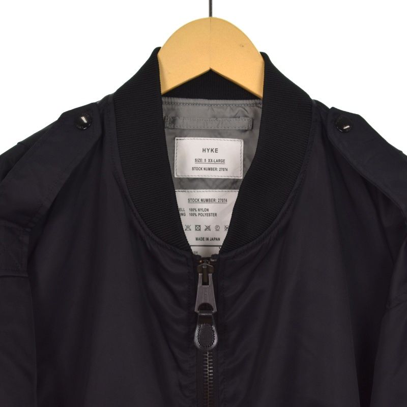 ハイク HYKE PARIGOT別注 TYPE L-2A JACKET ジャケット ブルゾン 5 XXL