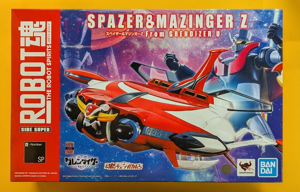 BANDAI SPIRITS ROBOT魂 <SIDE SUPER> スペイザー&マジンガーZ
