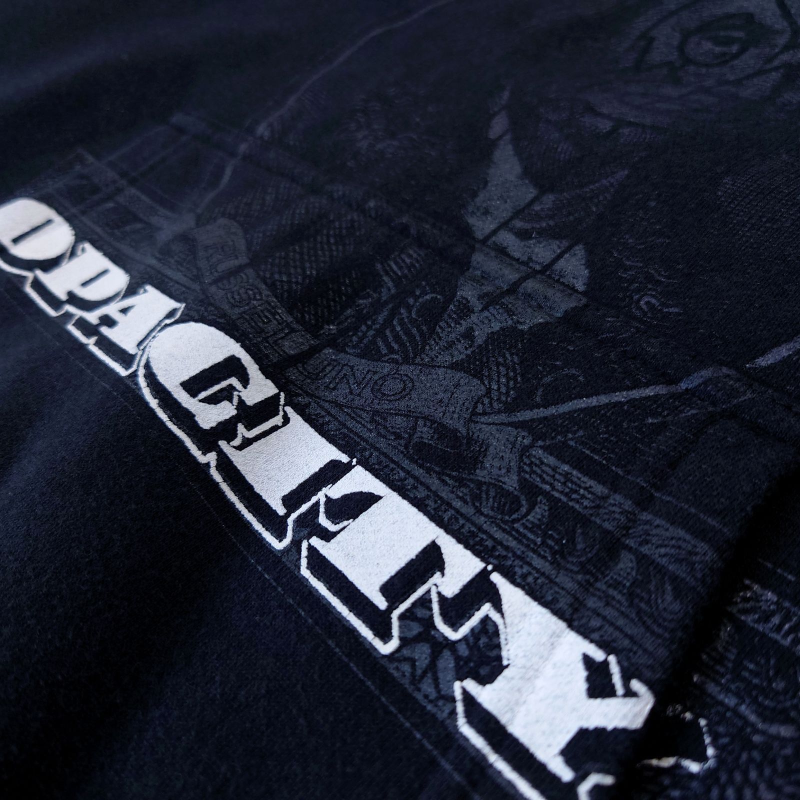 価値がある 人気モデル RUSSELUNO GOLF OPACITY HOODIE プルオーバーパーカー ブラック オーバーサイズシルエット 【超歓迎された】