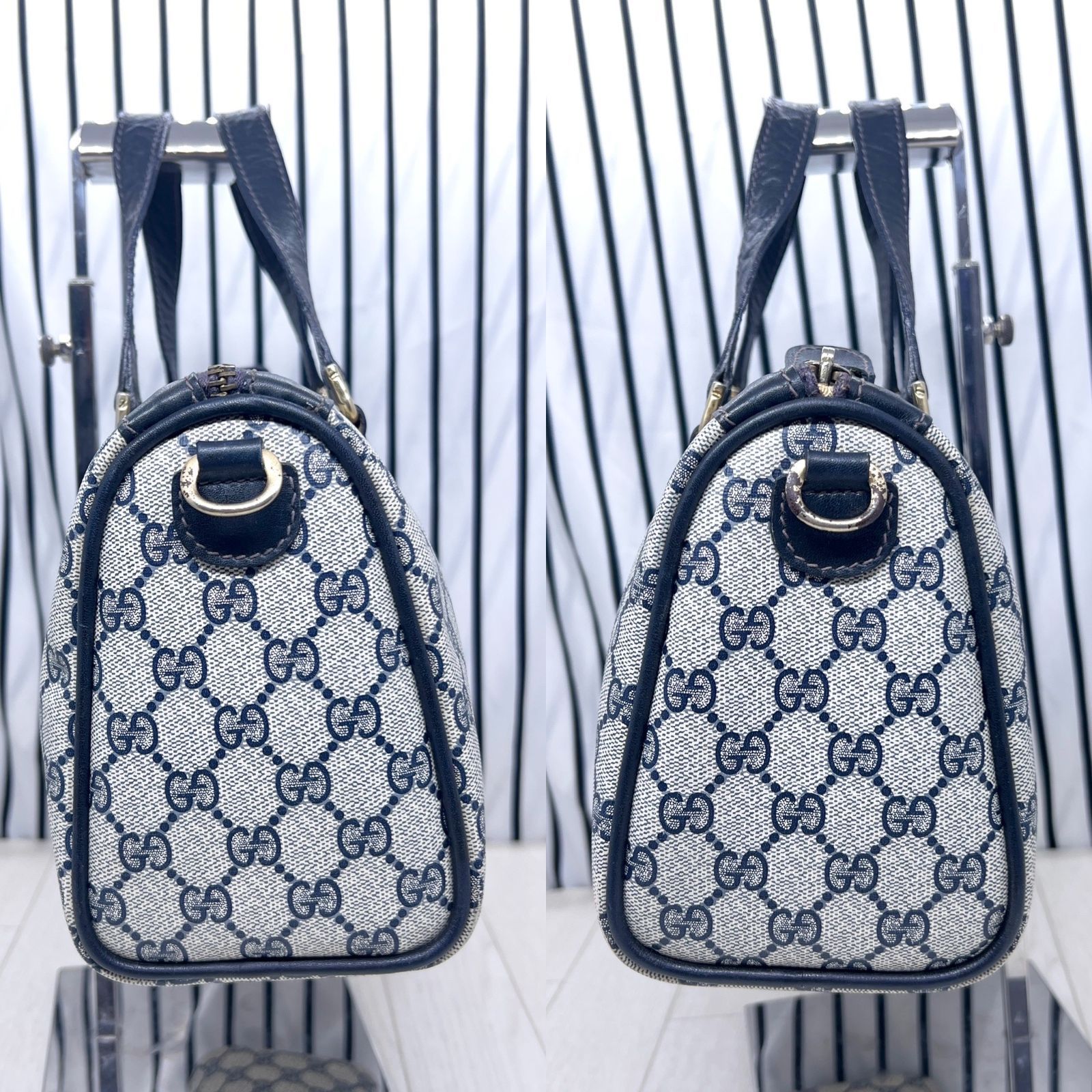 美品】GUCCI×グッチ ホースビットオールレザーA4収納可能