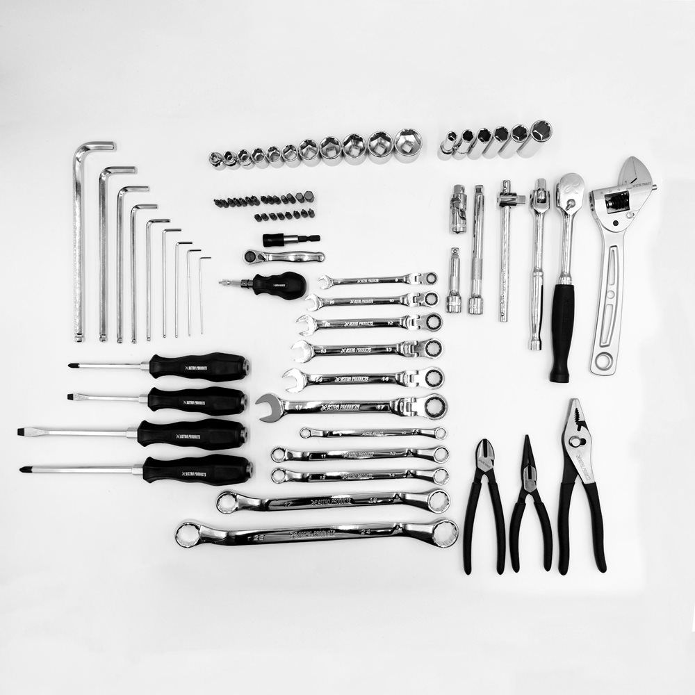 アストロプロダクツ　工具セット アストロプロダクツ ツールセット マットブラック ミリ (76点組