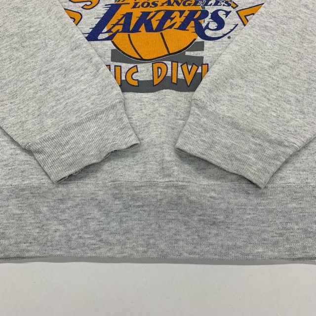 90s ONEITA NBA Los Angeles Lakers made in USA Sweatshirt M 90年代 