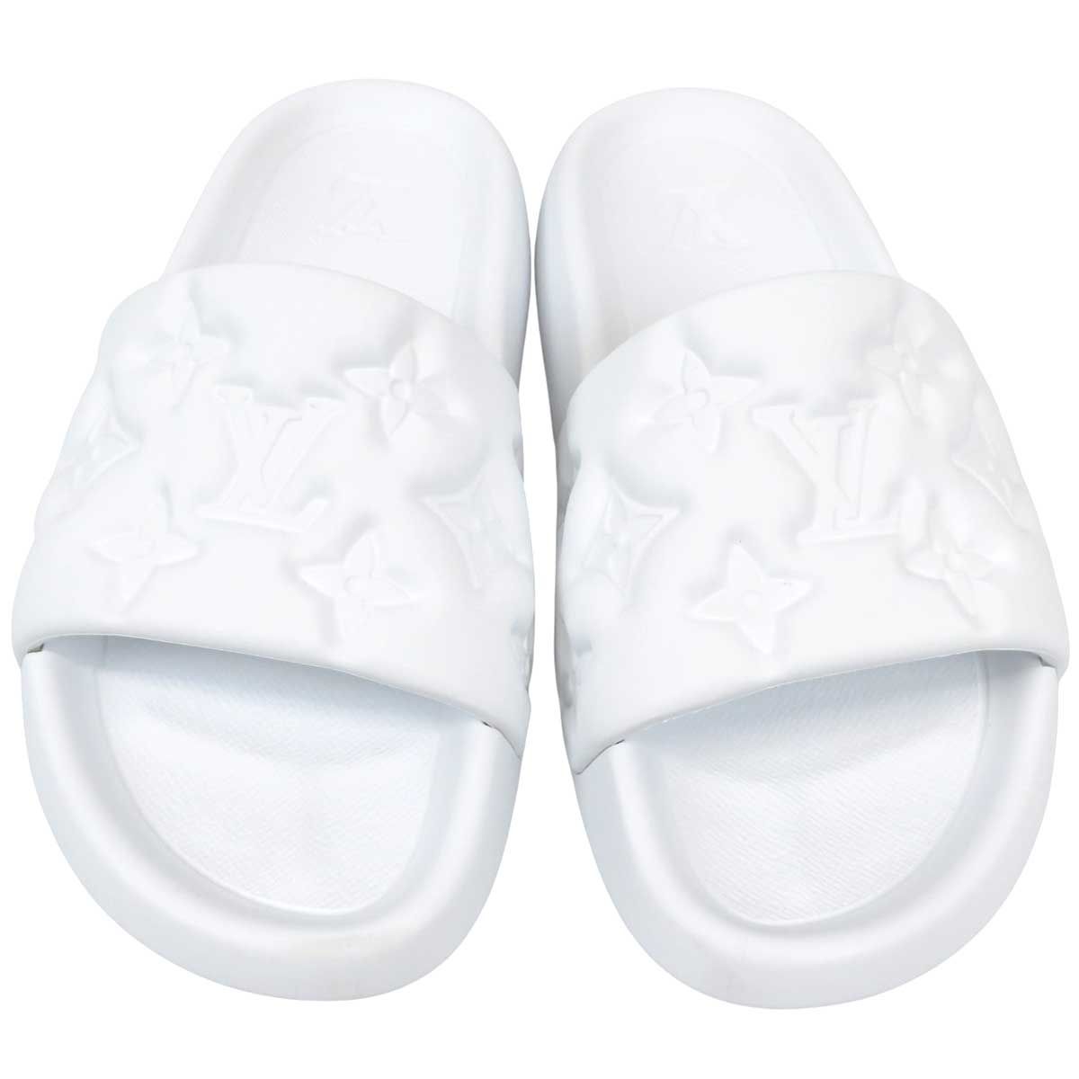 Louis Vuitton ウォーターフロントサンダル ホワイト LOUIS VUITTON サンダルウォーターフロントライン