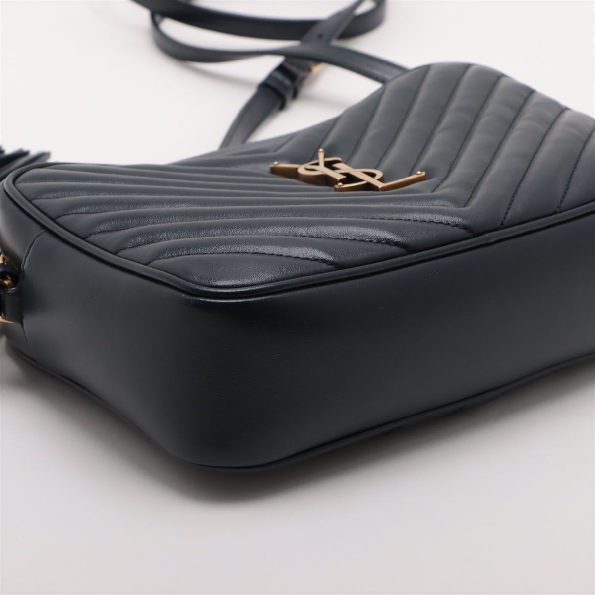 YSL/サンローランパリ ルーカメラ レザーショルダー バック 520534 