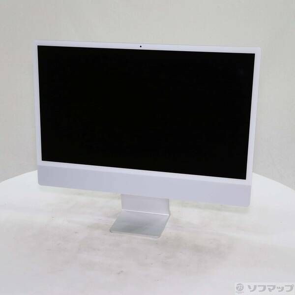〔 品〕 iMac 24-inch Mid-2021 MGTF3J A Apple M1 8コアCPU_7コアGPU 8GB SSD256GB シルバー 〔15.7 Sequoia〕 344