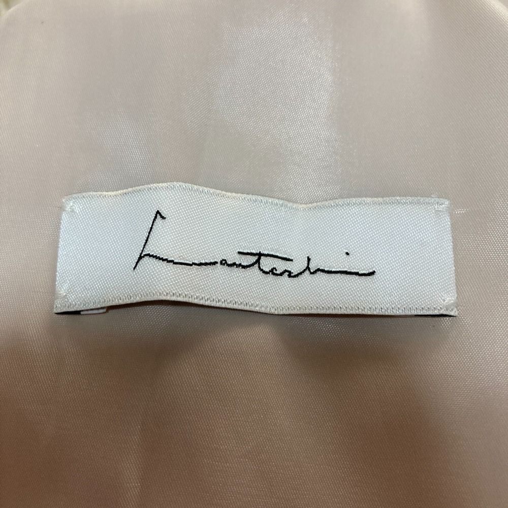 美品 Lautashi ラウタシー 鈴木えみ ウロコジャガードパンツ