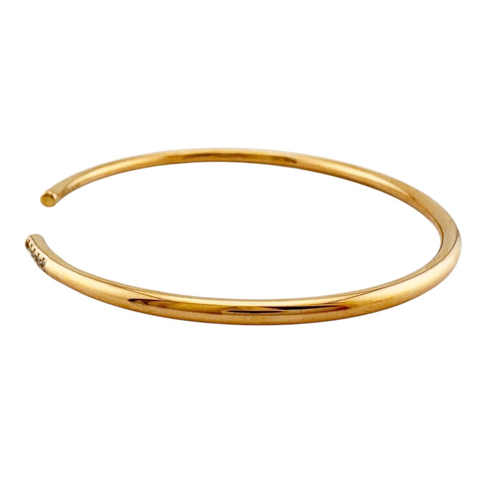 ティファニー メトロワイヤー バングル 18金 K18ピンクゴールド ダイヤモンド レディース TIFFANY-Co. ティファニー WWW_FORTGASGNV_COM_BR