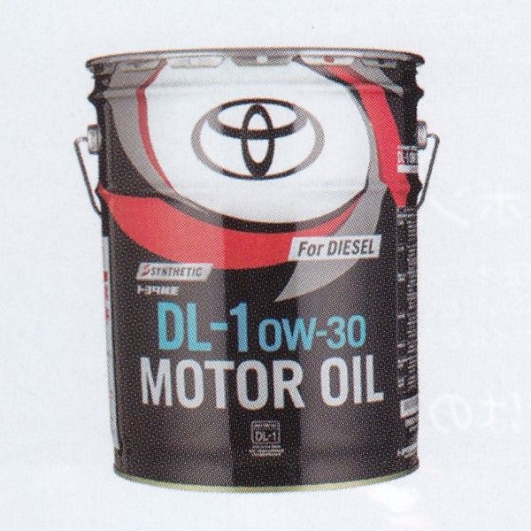 トヨタ純正 ディーゼルエンジンオイル 4L DL-1 0W-30 入数 1缶 08883-03205