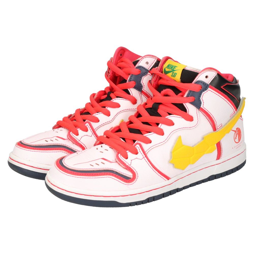 NIKE SB (ナイキエスビー) ×Gundam Unicorn DUNK HIGH PRO QS×ガンダムユニコーン ダンクハイ プロ  ハイカットスニーカー ホワイト DH7717-100 US10/28cm - メルカリ