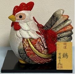木目込人形　干支酉(とり) 木目込干支 酉（とり） | 五色 雛人形・五月人形の原孝洲
