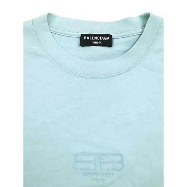 BALENCIAGA BB PARIS ICON Tシャツ 半袖 ブルー 0400019598516_BLUE?wid=600&hei