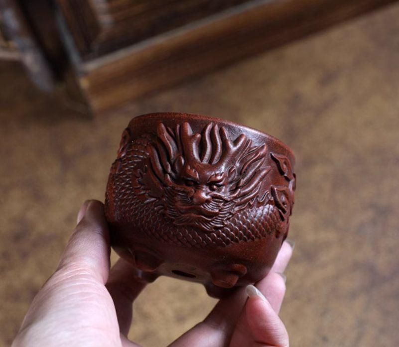 中国宜興 小さな竜鉢 紫砂鉢 盆栽鉢 植木鉢 小品盆栽鉢 大品盆栽