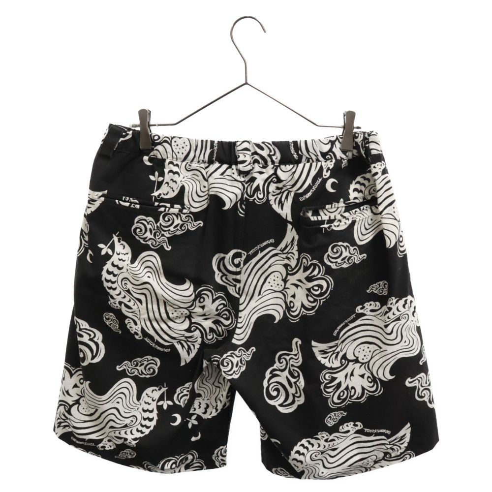 blackmeans 10th Hawaiian Skate ショートパンツ L BLACK MEANS (ブラックミーンズ) Hawaiian Skate Shorts 総柄ハーフ