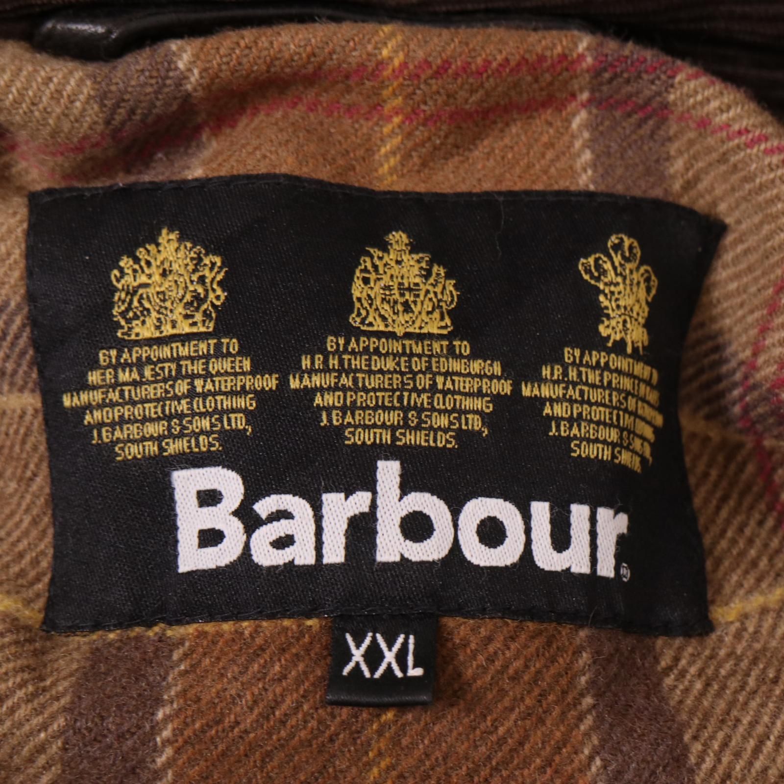 90年代 Barbour バブアー BEAUFORT ビューフォート レザージャケット3  