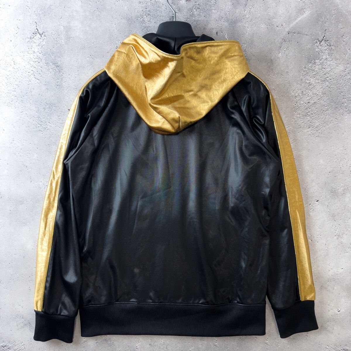 ★美品★Champion 魔裟斗モデル セットアップ 金黒 パーカー ボトムス 極美品☆Champion 魔裟斗モデル セットアップ 金黒 パーカー