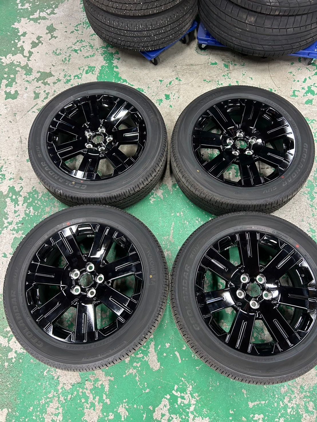 ヨコハマ GEOLANDAR SUV 18インチ デリカ 225/55r18 YOKOHAMA