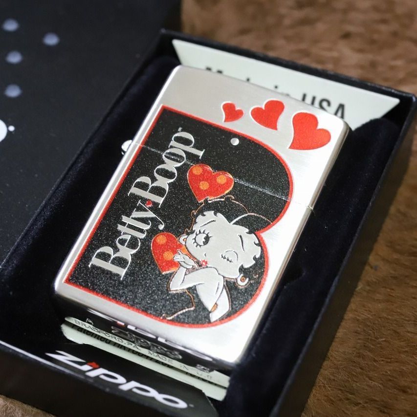 Betty Boop 限定 90周年記念セット ベティブープ ジッポー ZIPPO 限定ジッポ 人気 ベティちゃん マニア向けジッポー レアジッポ