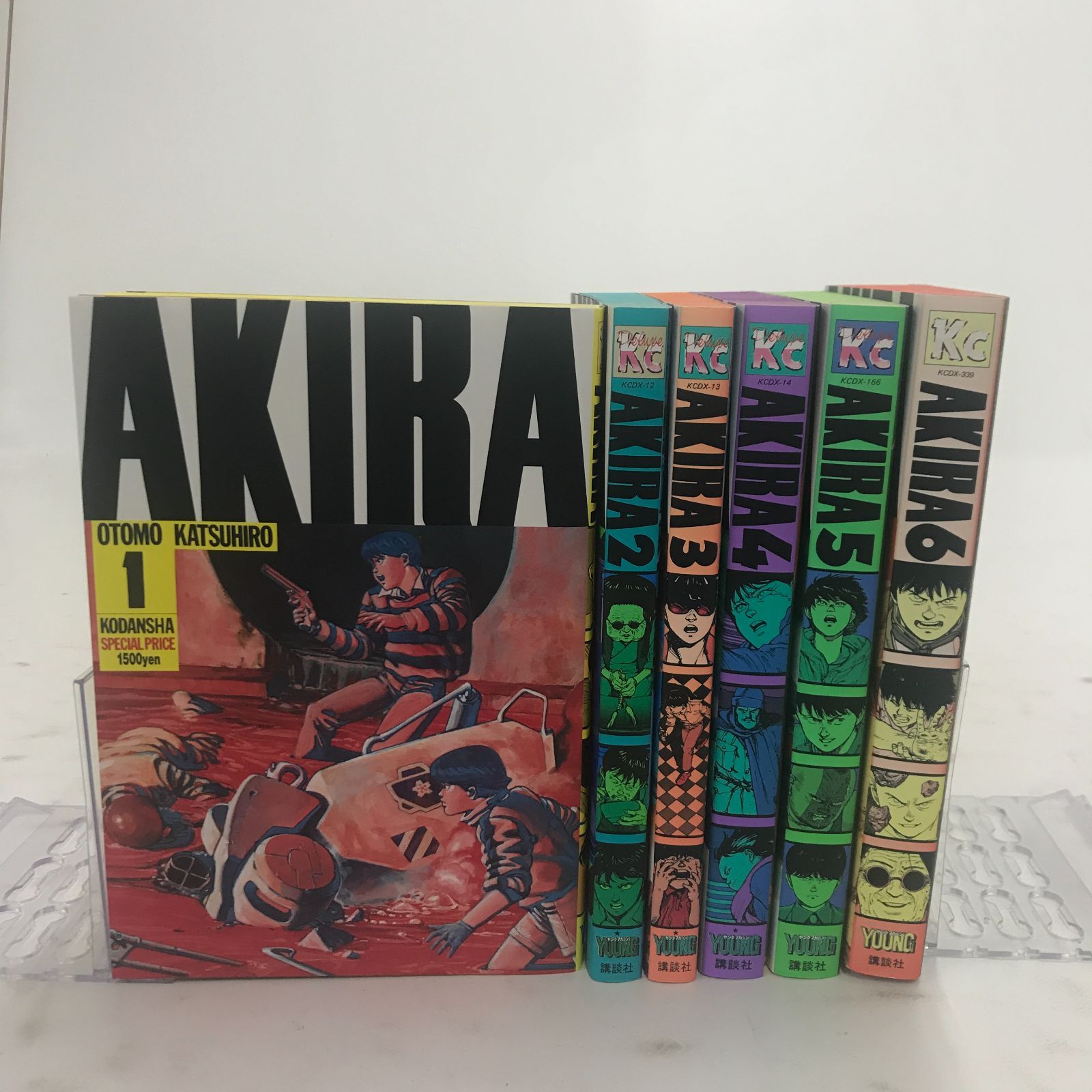 02m2583【コミック】AKIRA（KCデラックス）大友克洋 全6巻 中古品 