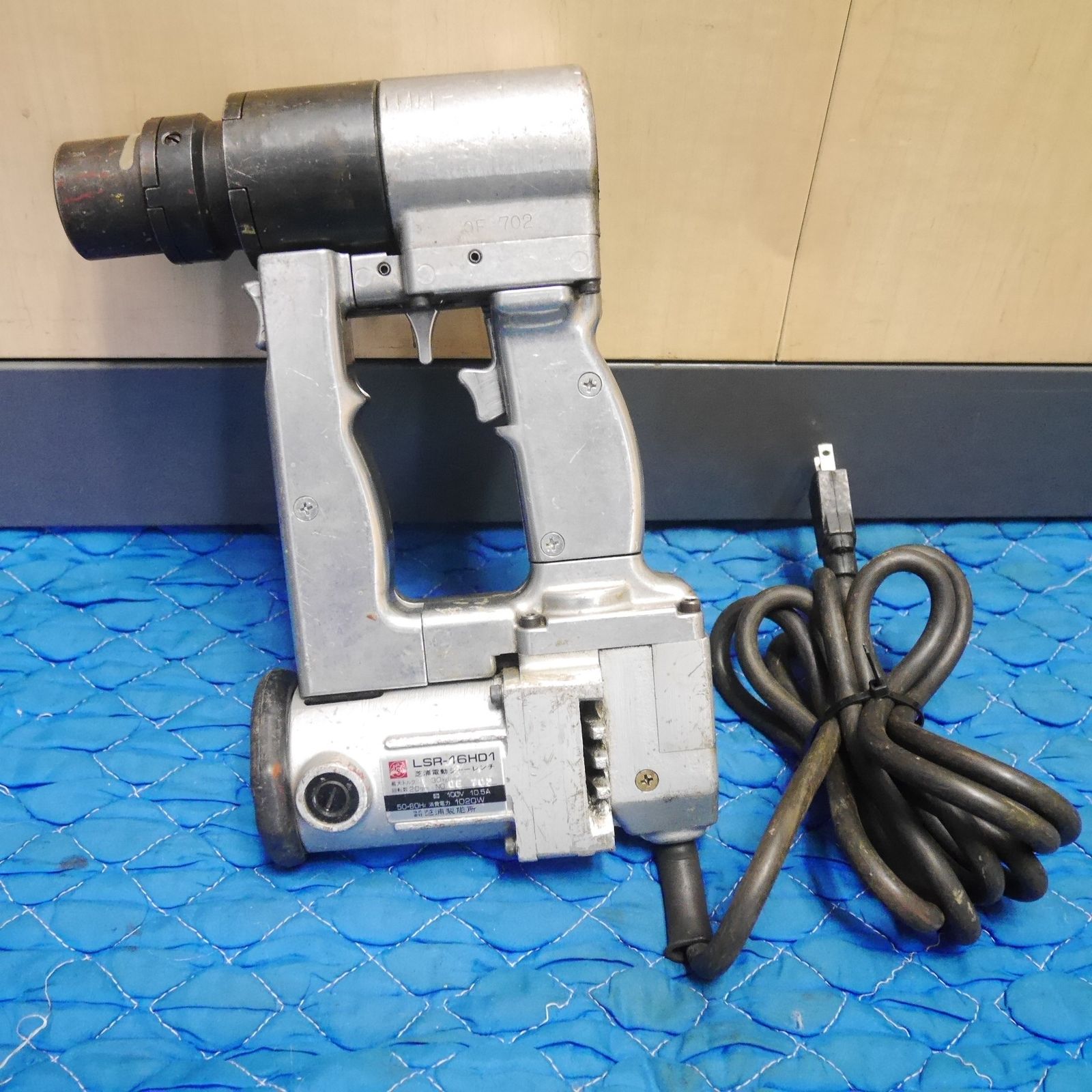 【驚きの低価格】 送料無料 芝浦 電動 シャー レンチ LSR-16HD1 電動 工具 コード式 AC100V用 シバウラ 締め付け