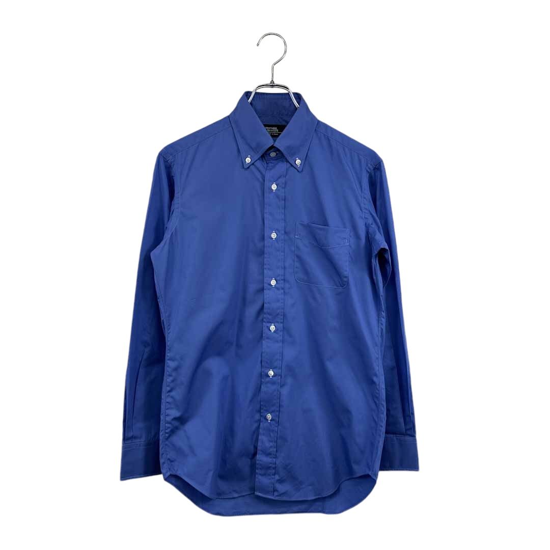 Makerr's Shirt 鎌倉長袖シャツ  メーカーズシャツ  無地 ブルー系  ボタンダウン メンズ サイズ 38-82 6